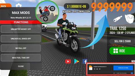 códigos moto wheelie 3d